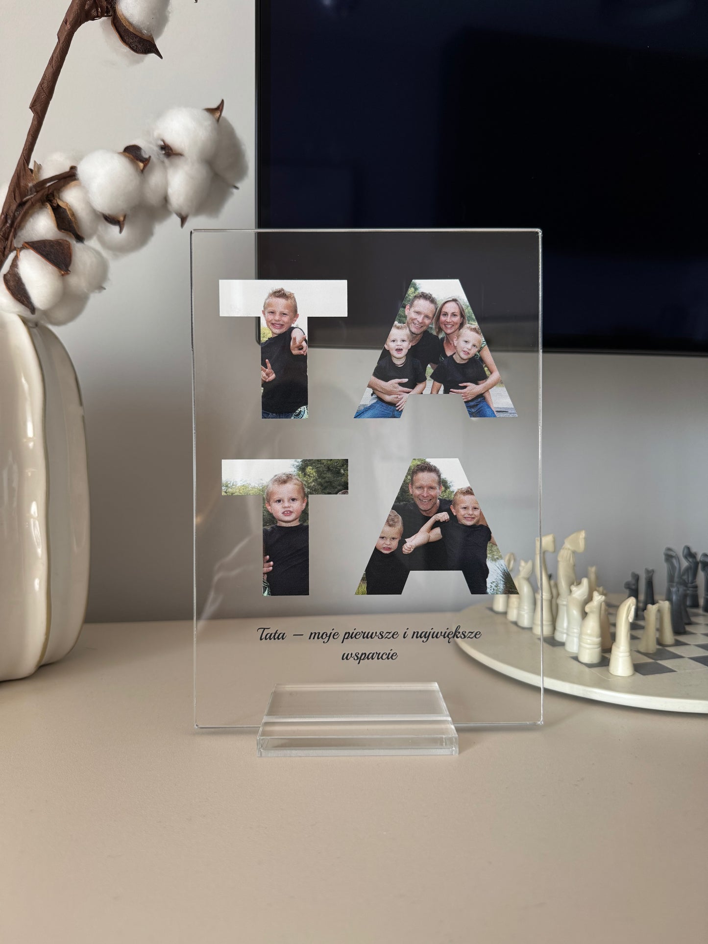 Personalizowana Tabliczka "TATA"