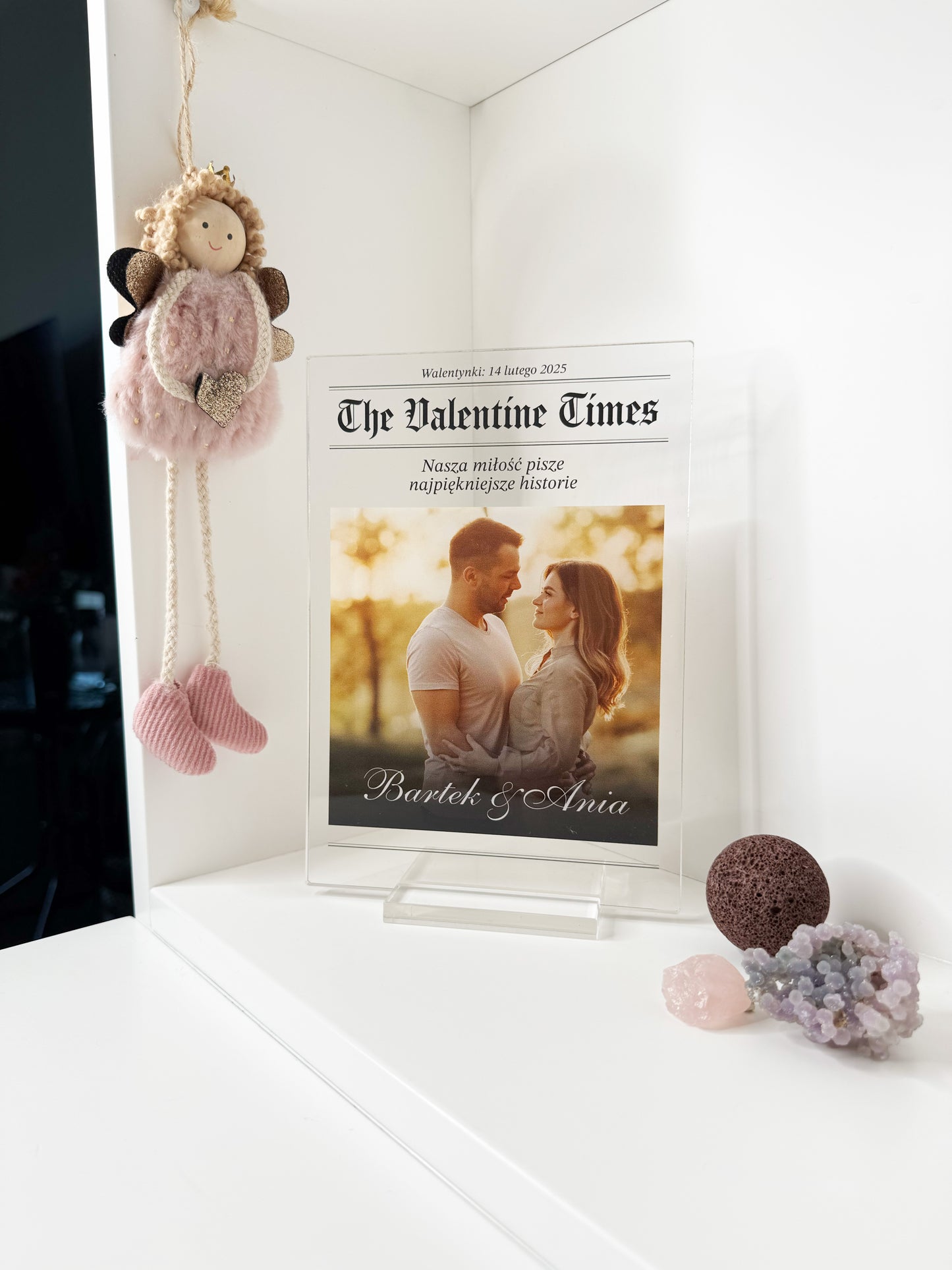 Personalizowana Tabliczka "The Valentine Times"