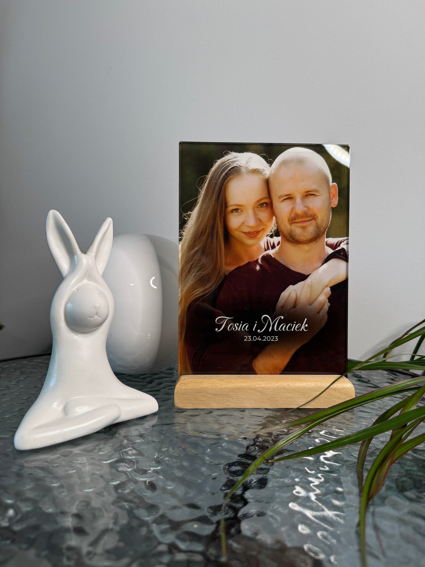 Personalizowana tabliczka "Uchwycone na Tabliczce"