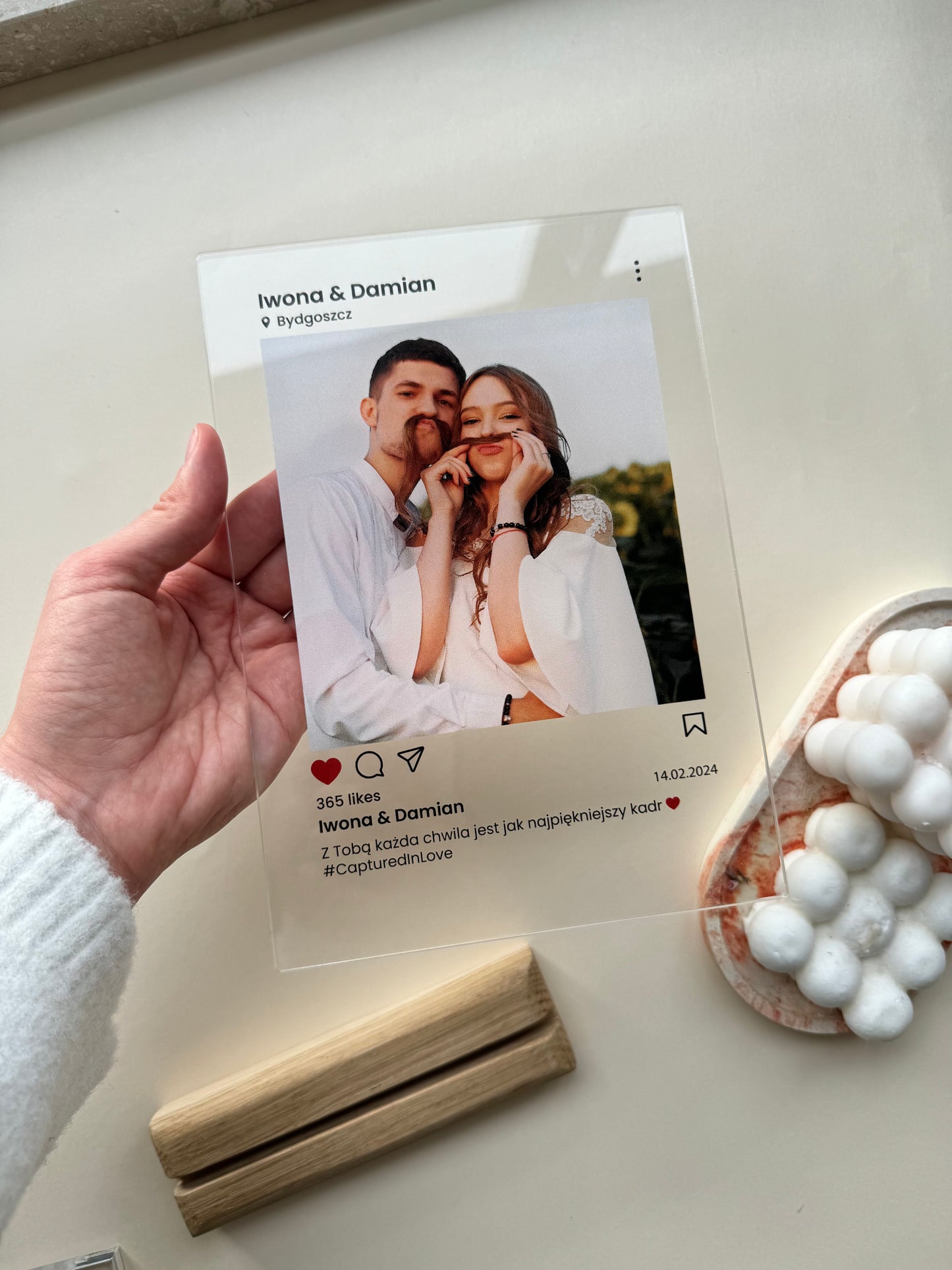 Personalizowana Tabliczka Instagram