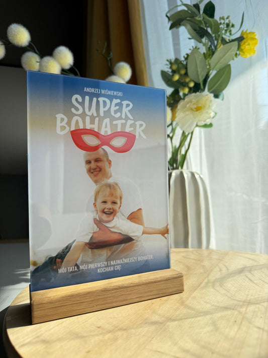 Personalizowana Tabliczka "Poster SuperBohater"