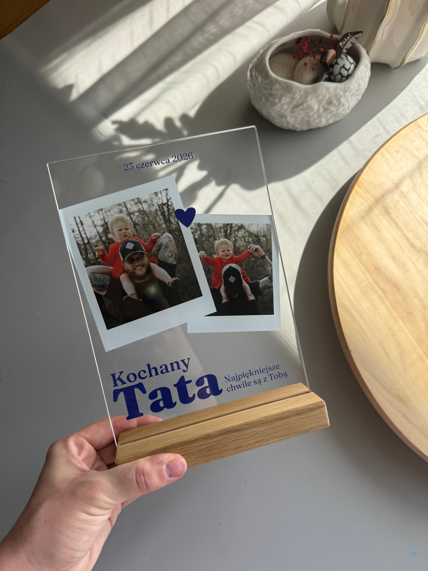 Personalizowana Tabliczka "Chwile z Tatą"