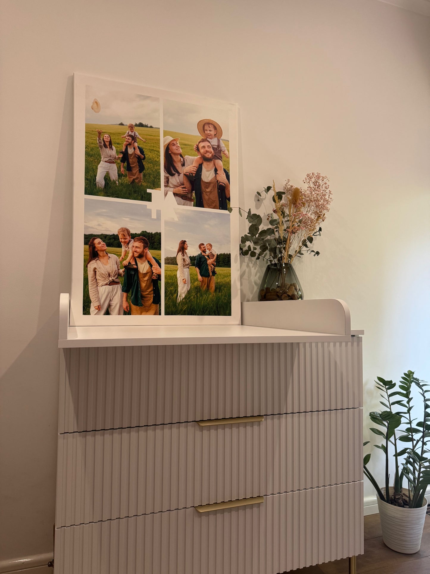 Personalizowane Płótno "Tata" (4 zdjęcia)