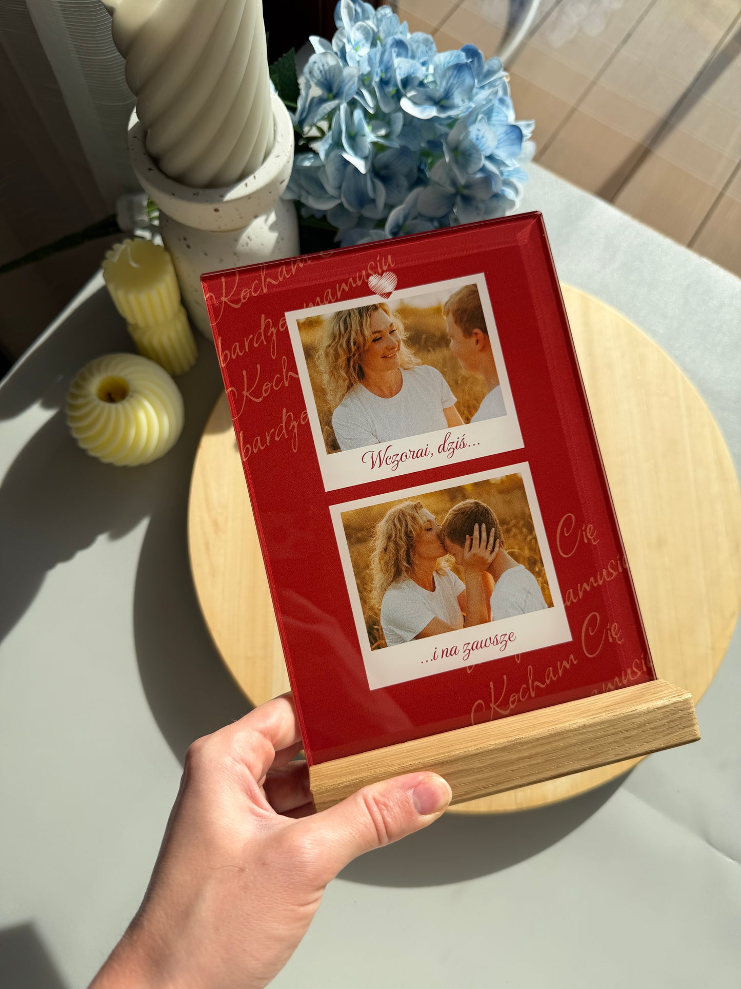 Personalizowana Tabliczka "Kocham Cię, Mamo"