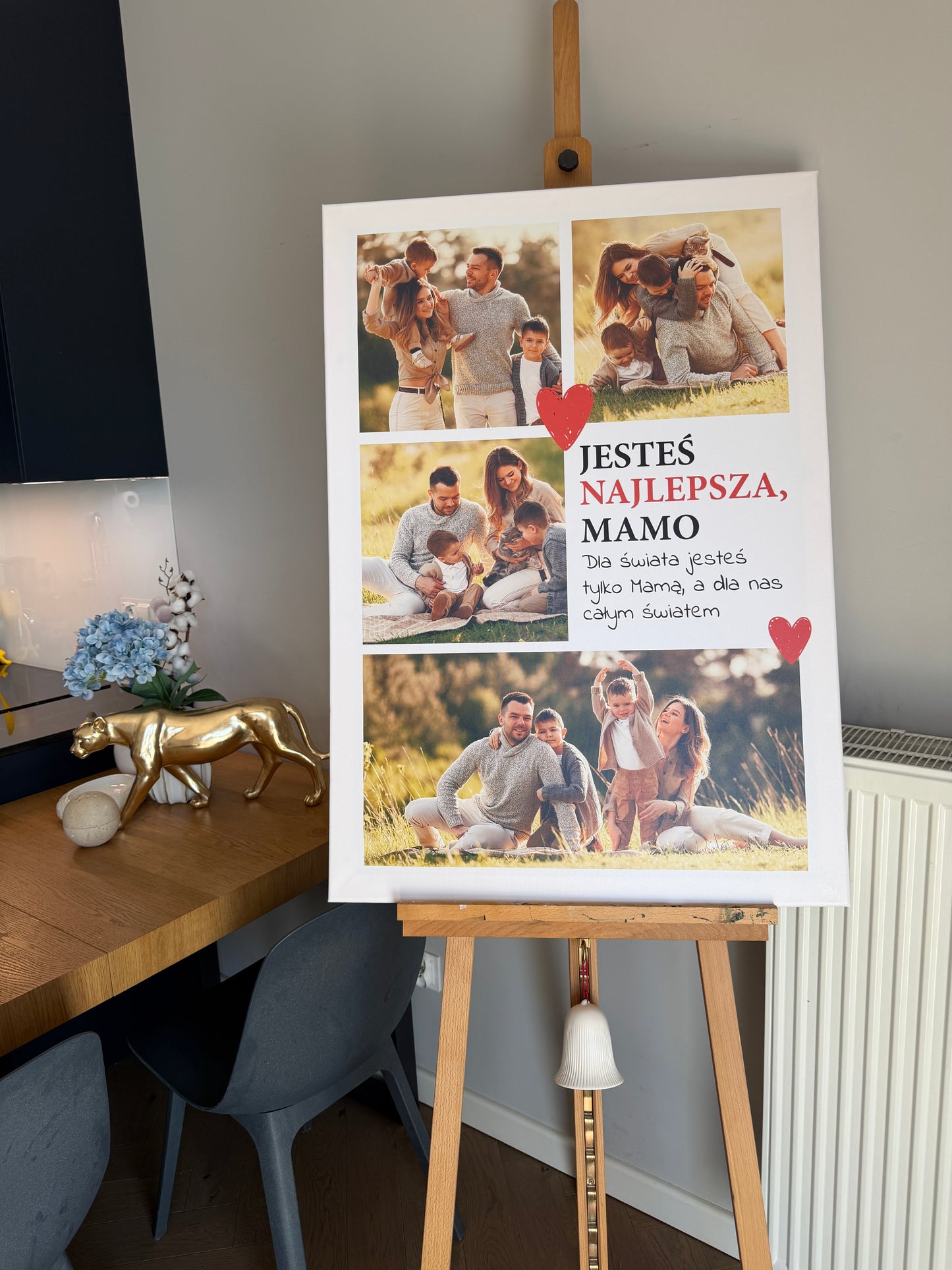 Personalizowane Płótno "Jesteś najlepsza, mamo"