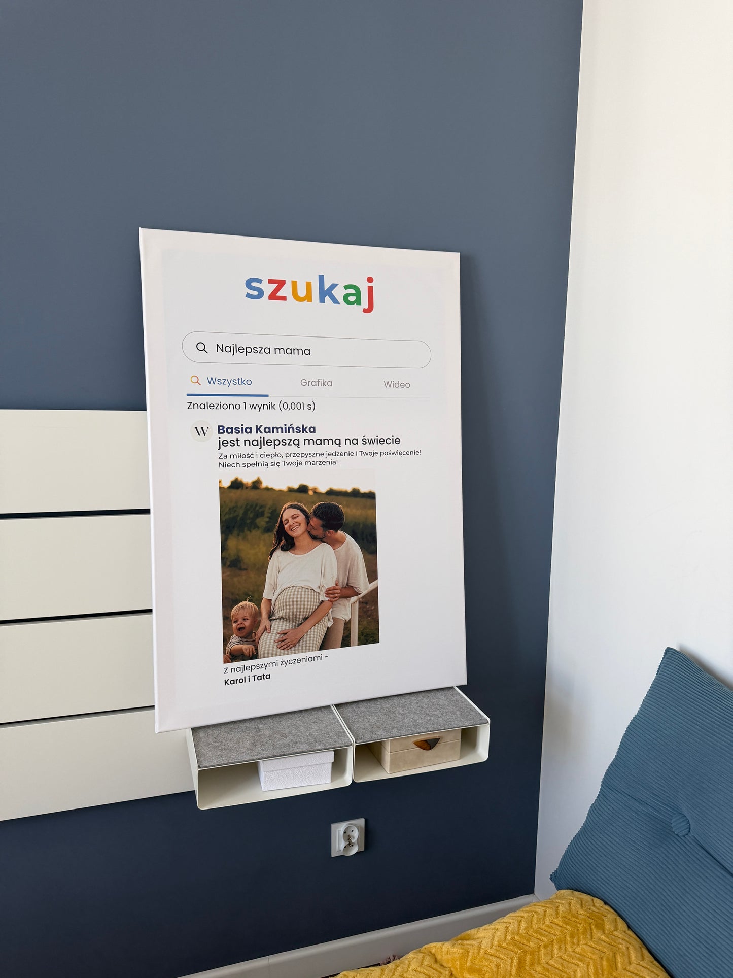 Personalizowane Płótno "Szukaj" dla Mamy / Żony / Dziewczyny / Babci
