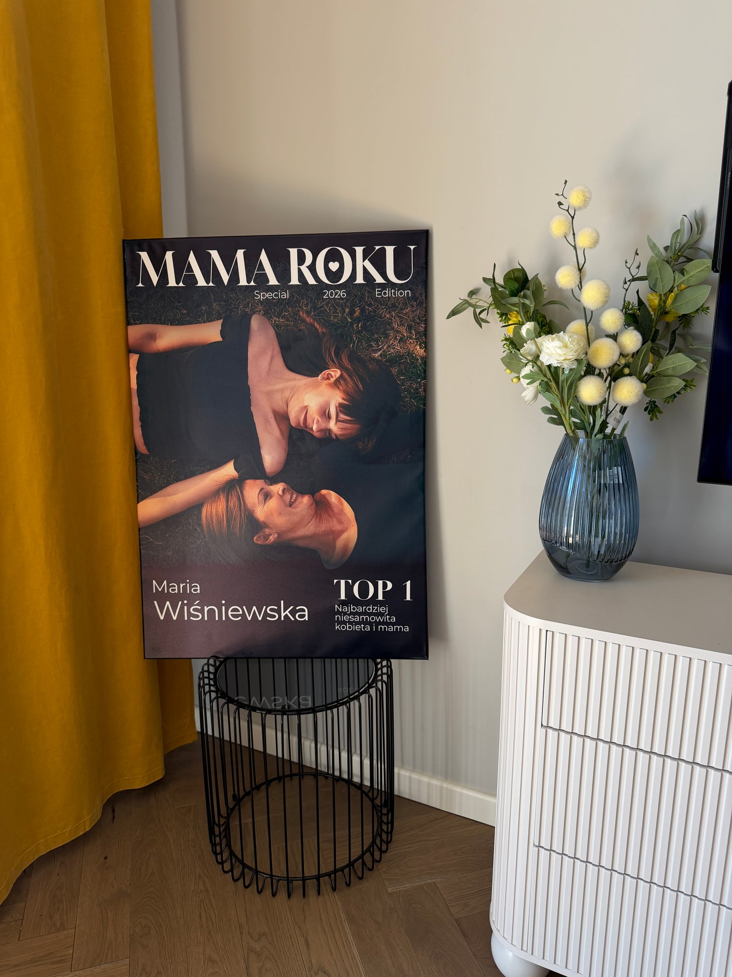 Personalizowane Płótno "Mama Roku"