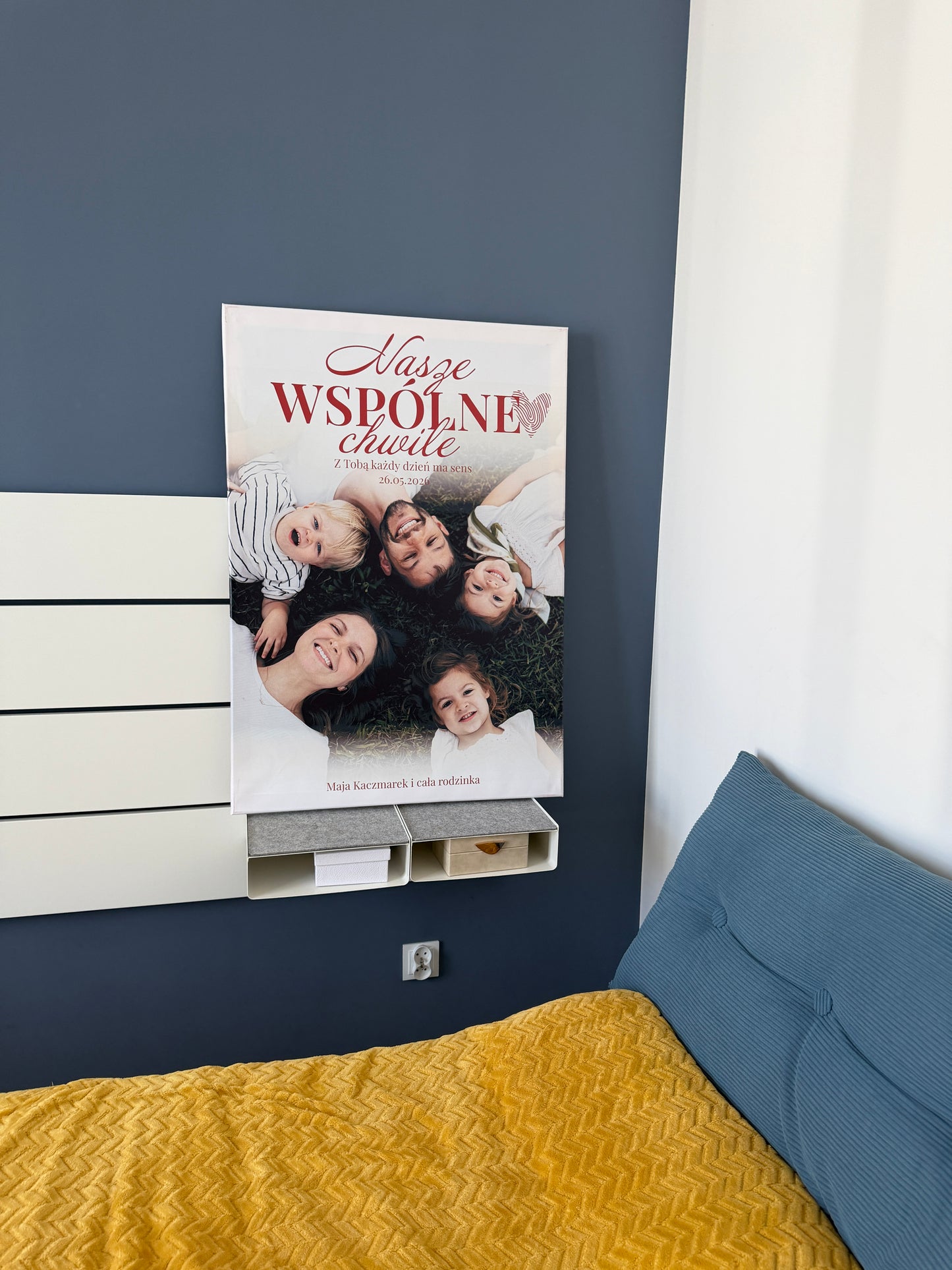 Personalizowane Płótno "Nasze wspólne chwile"