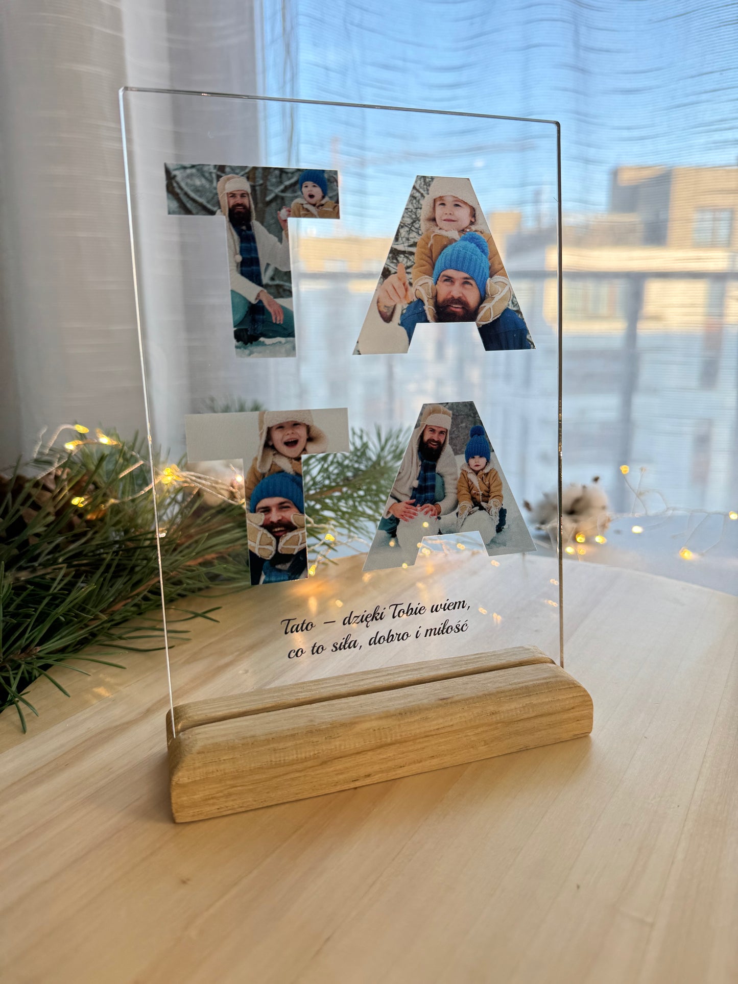 Personalizowana Tabliczka "TATA"