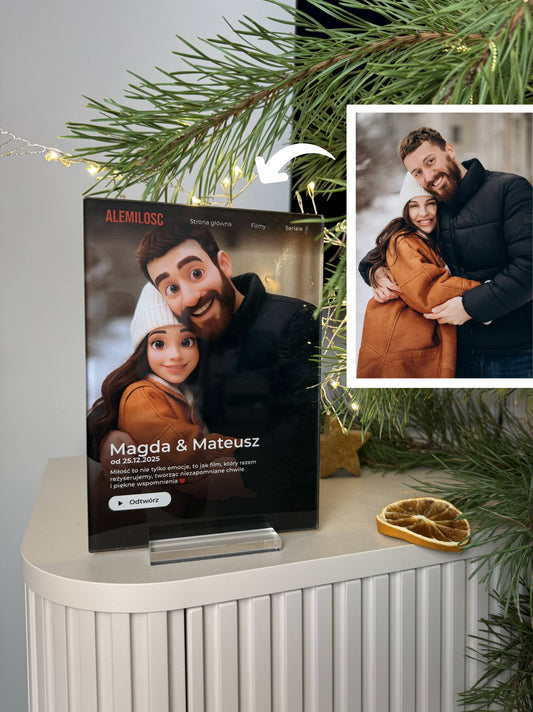 Ale Miłość™ Tabliczka "Nasza bajka"