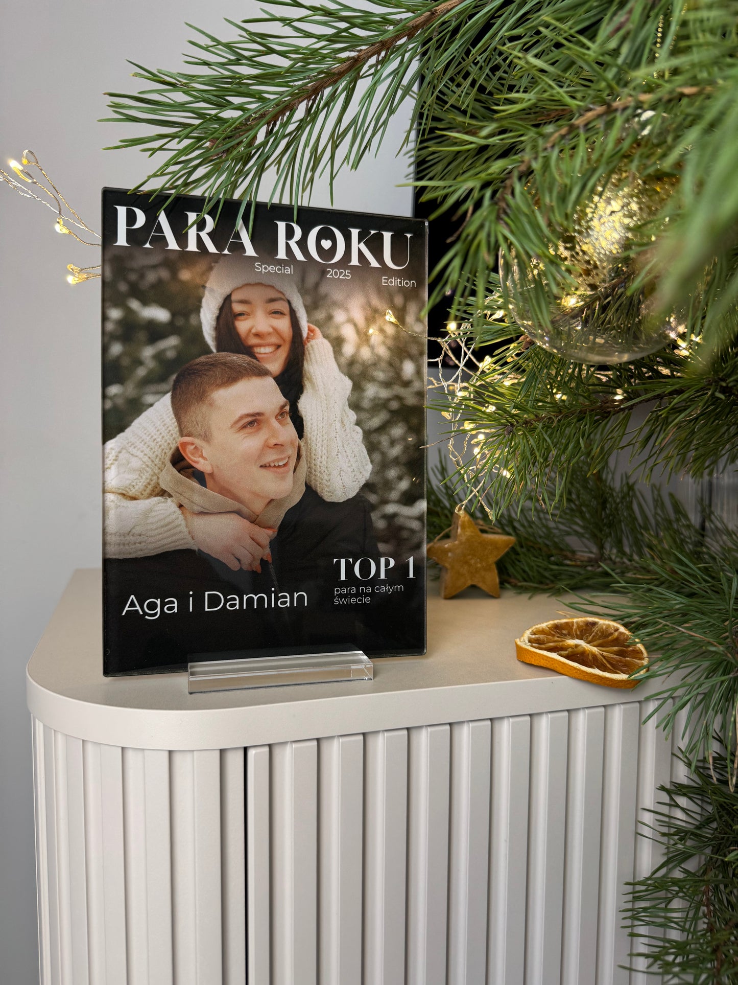 Personalizowana Tabliczka "Para Roku"