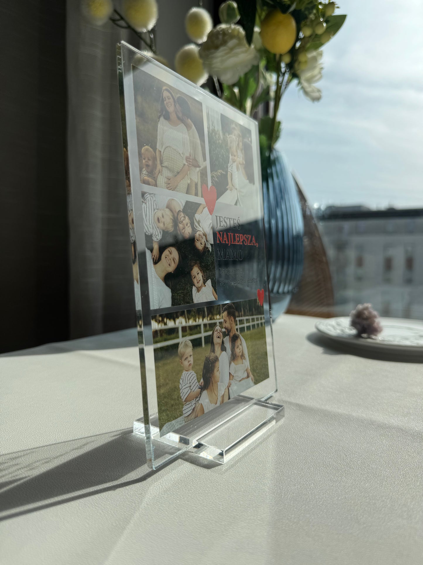 Personalizowana Tabliczka "Jesteś najlepsza, mamo"