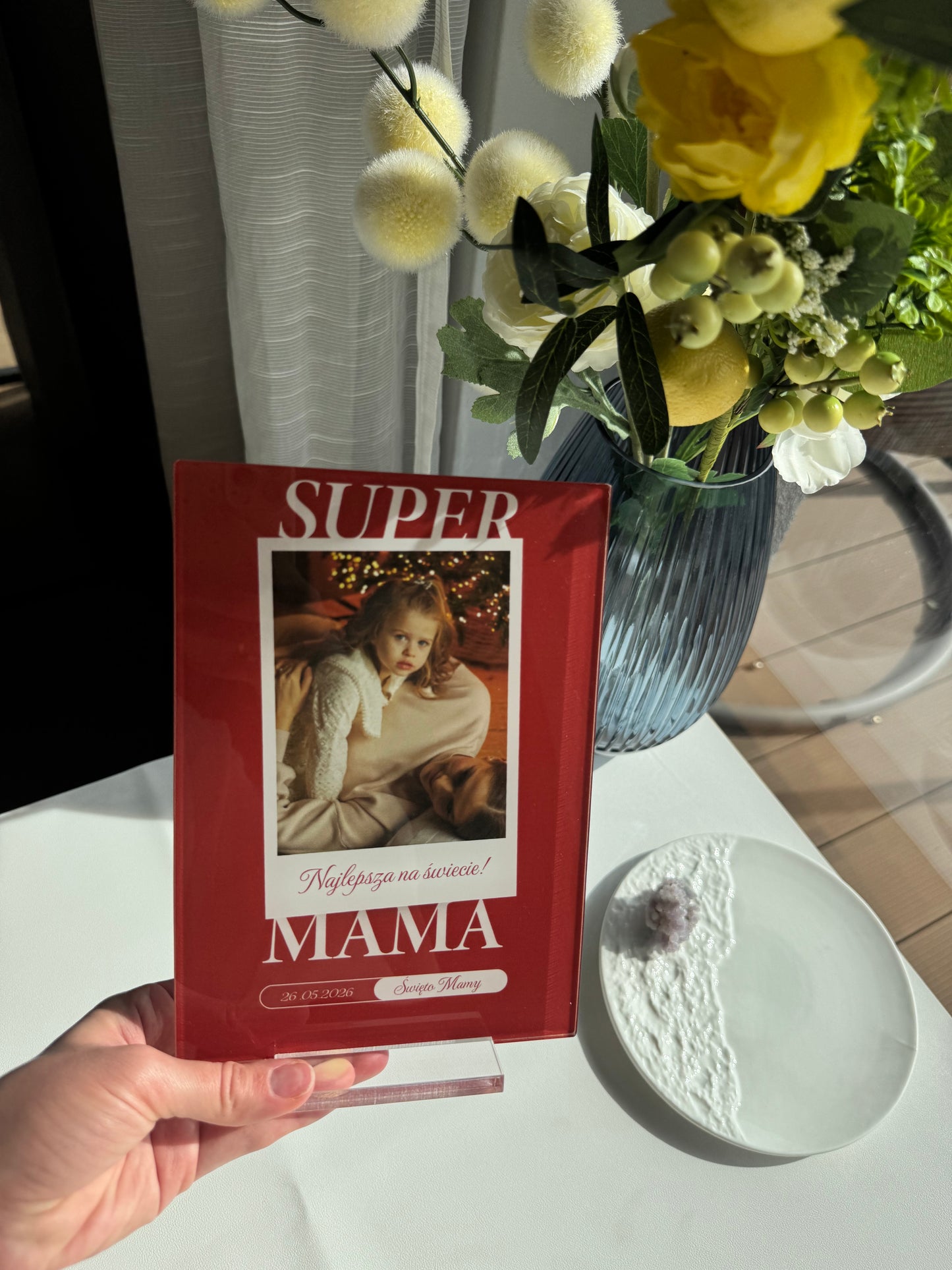 Personalizowana Tabliczka "Kocham Cię, Mamo"