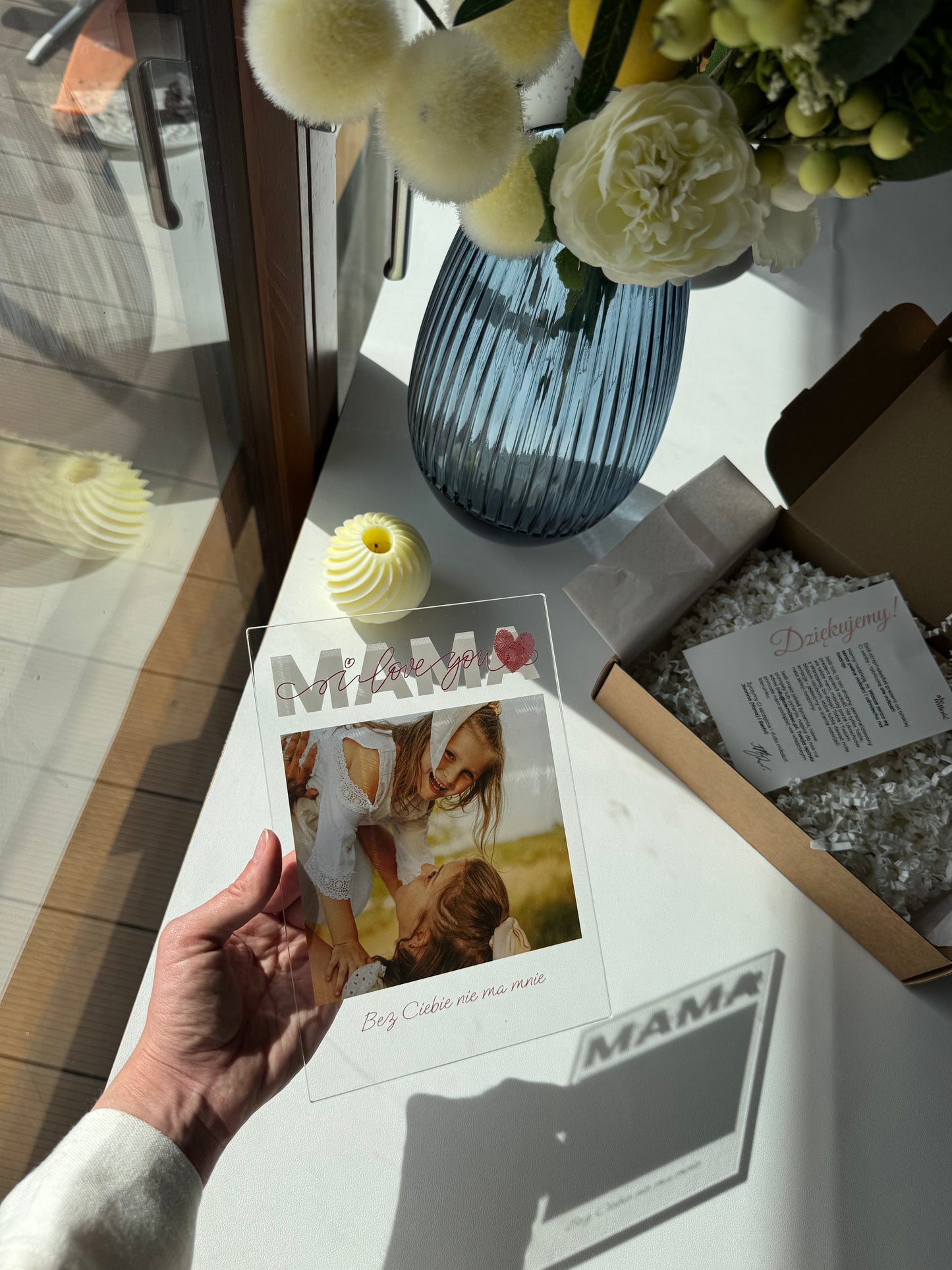Personalizowana Tabliczka "Mama - I love you"