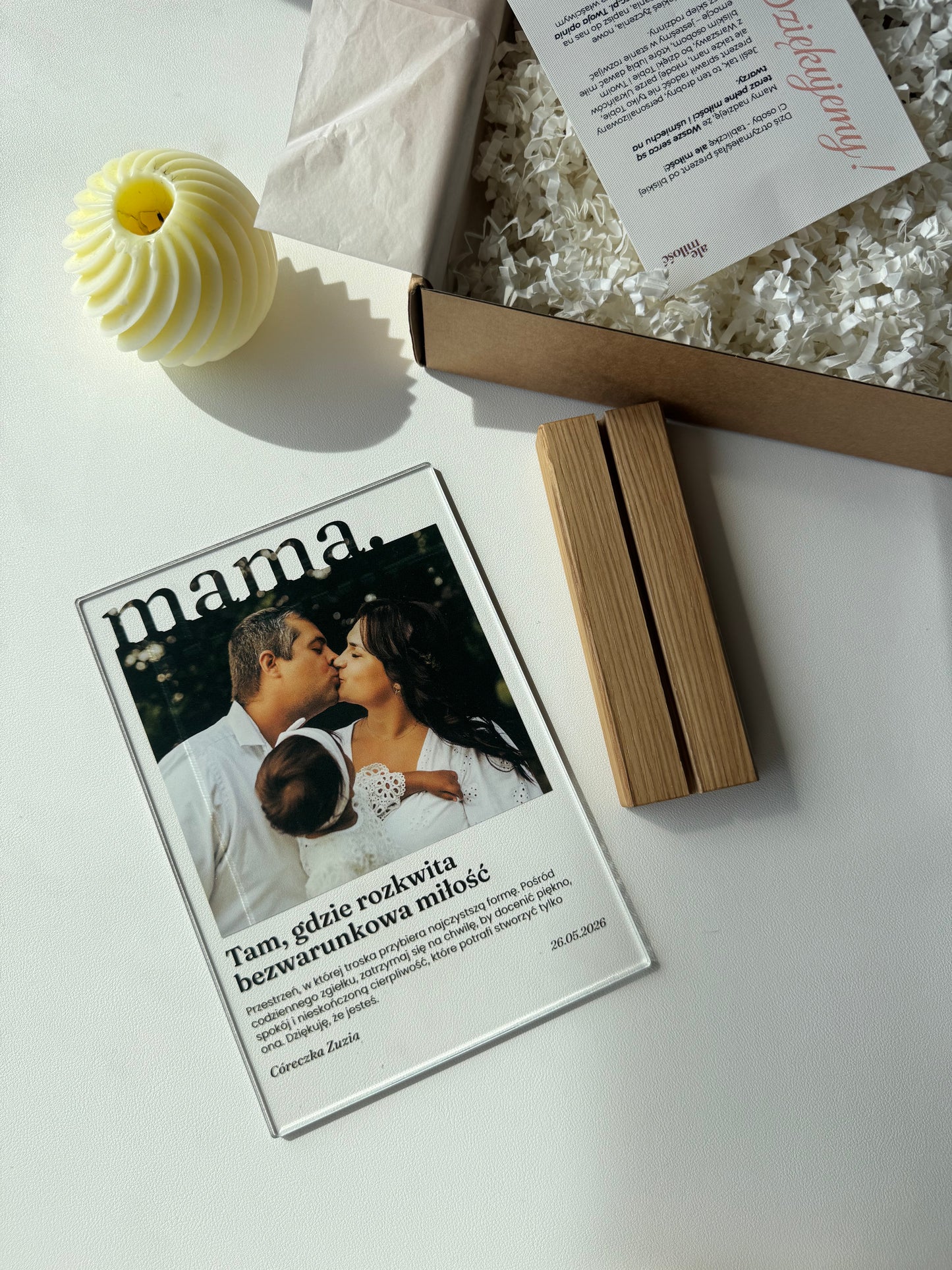 Personalizowana Tabliczka "Mama."