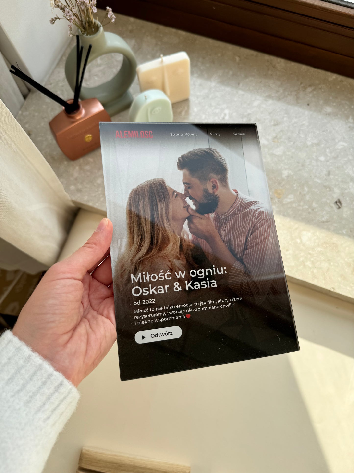 Ale Miłość™ Tabliczka "Nasz Film"