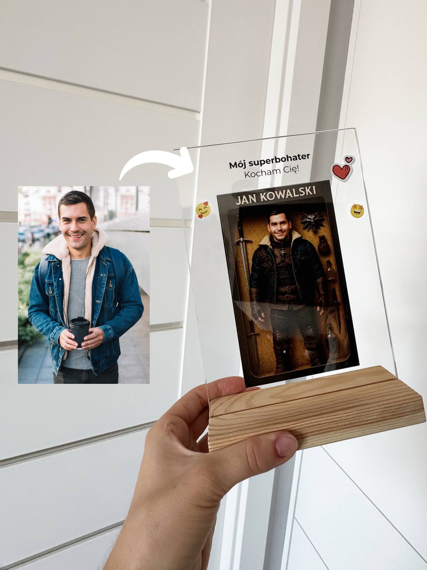 Personalizowana Tabliczka "Lalka w boksie"