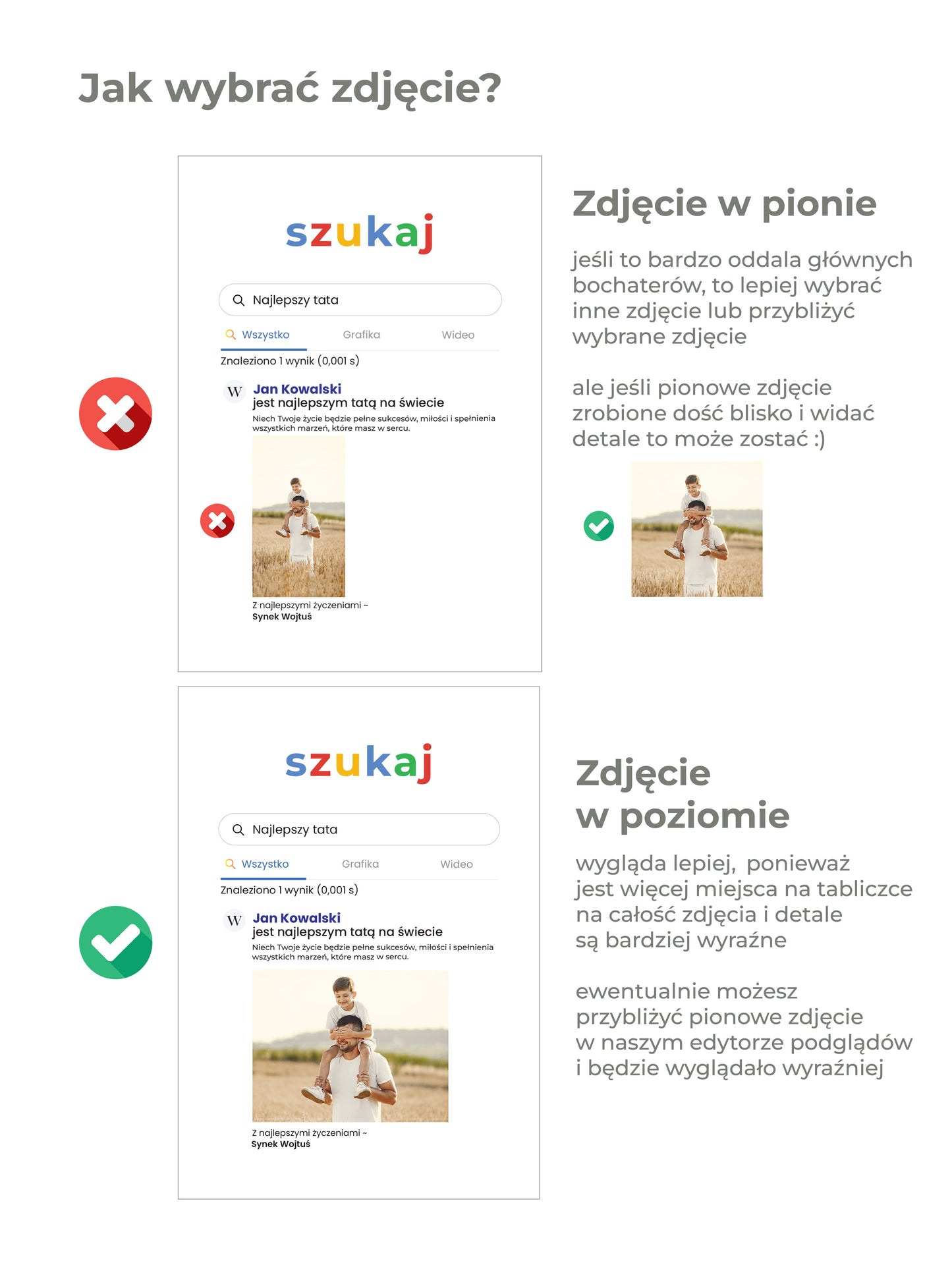 Personalizowana tabliczka "Szukaj" Najlepszy Chłopak / Mąż / Tata